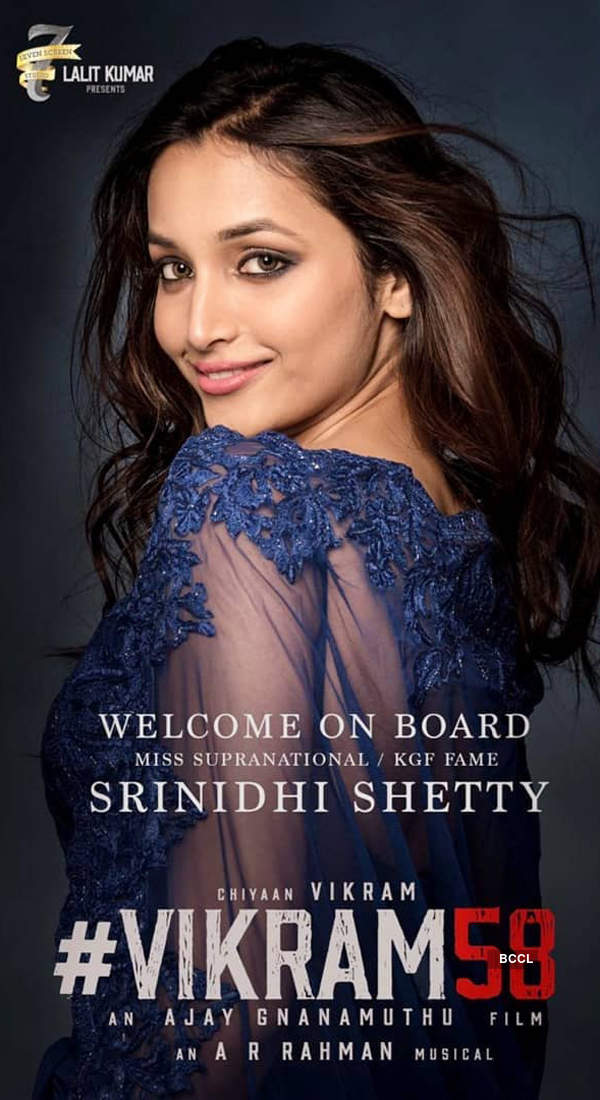 Srinidhi Shetty is all set to make her Tamil debut opposite Vikram