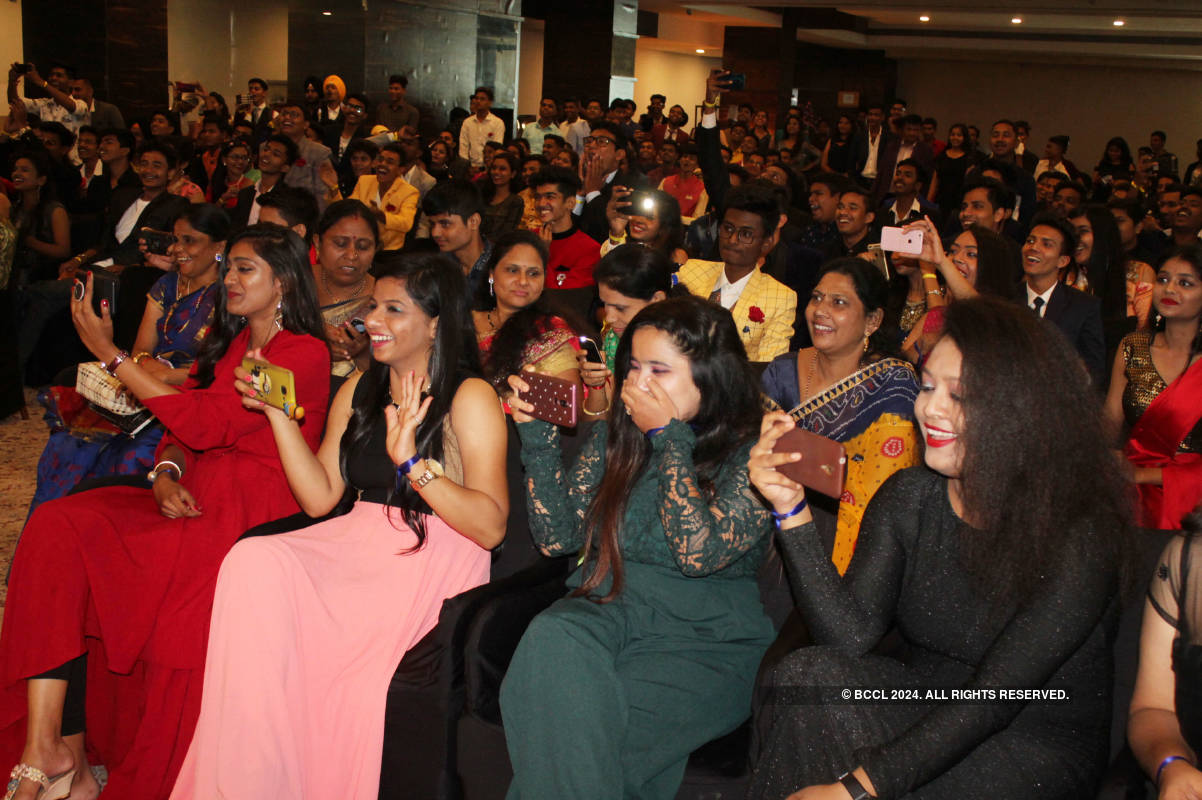 Students enjoy at the fresher's party of Tirpude Institute of Hospitality Management