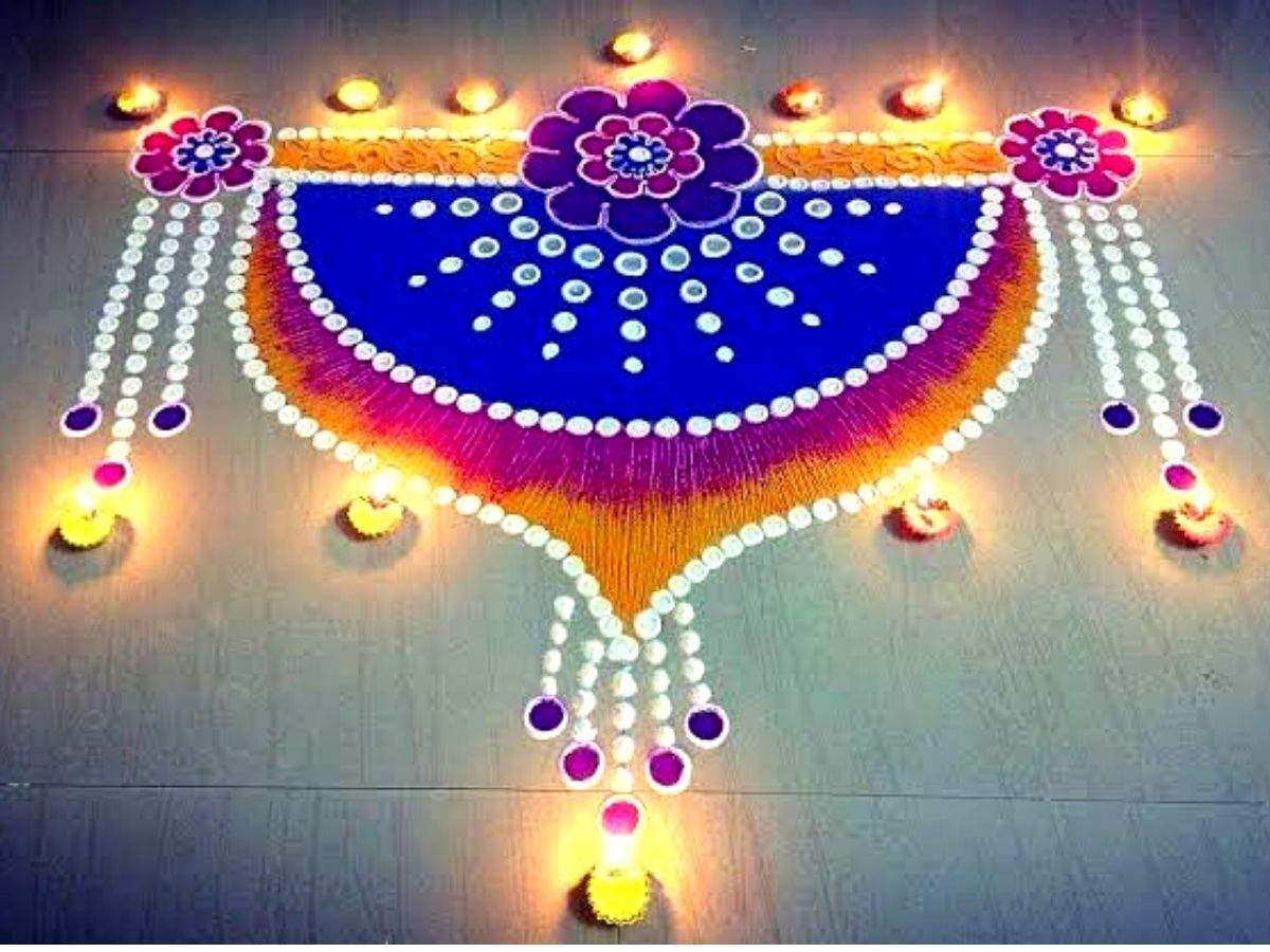 Diwali 2019 Rangoli Designs 10 Unique Rangoli Designs Made Of