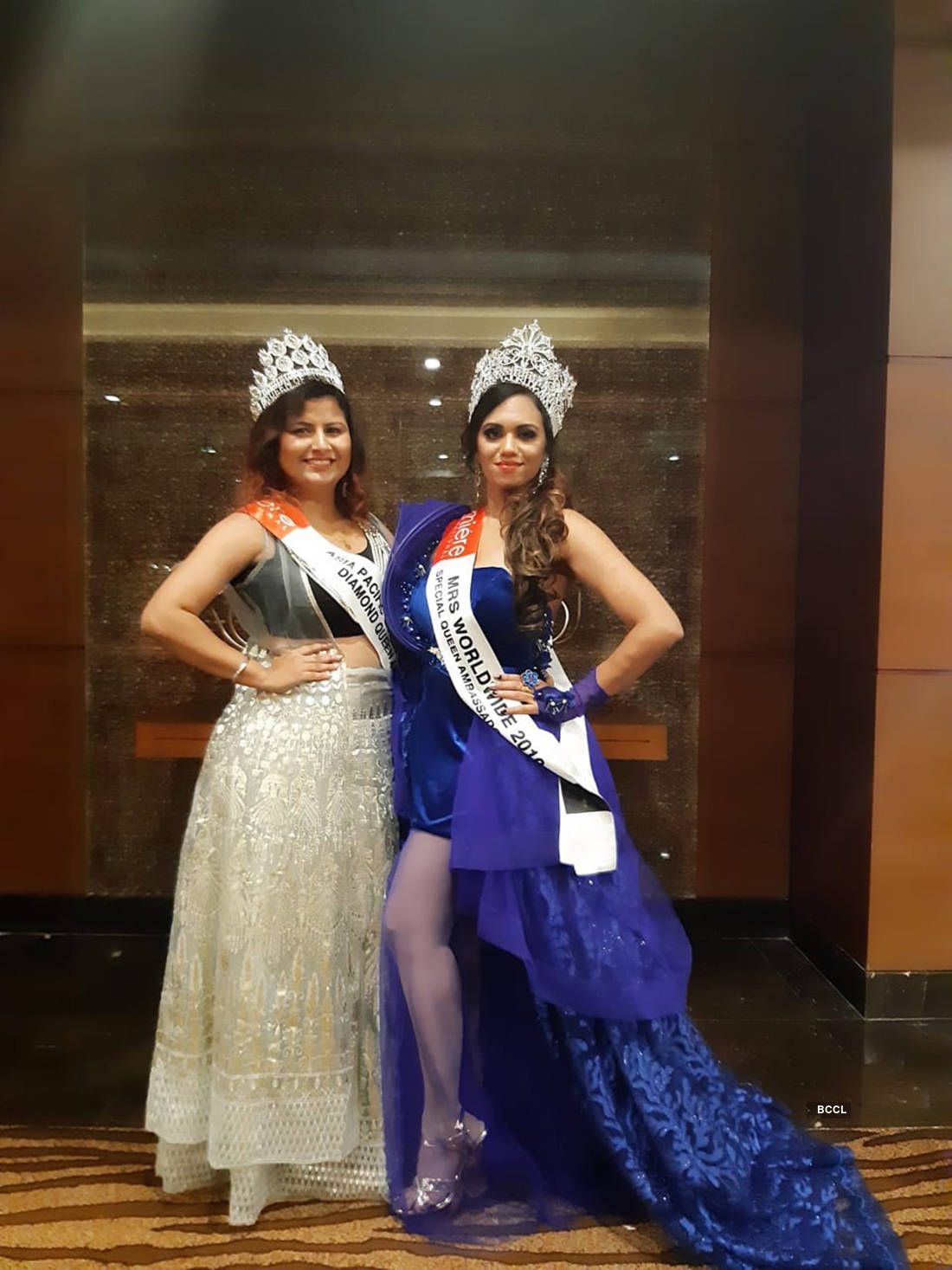 Pictures of the gorgeous Shwetha Niranjan who bags a title at an International Beauty Pageant
