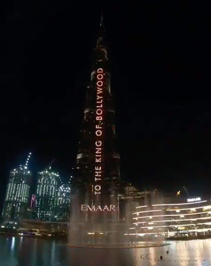 Shah Rukh Khan's birthday celebration pics