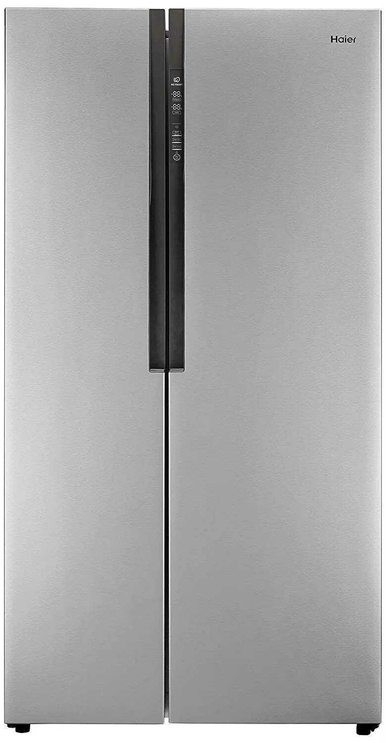 Haier Hrf 618 Ss Frost Free Side By Side Refrigerator 565 Ltrs Grey Price Full Specifications Features 26th Jul 2021 At Gadgets Now
