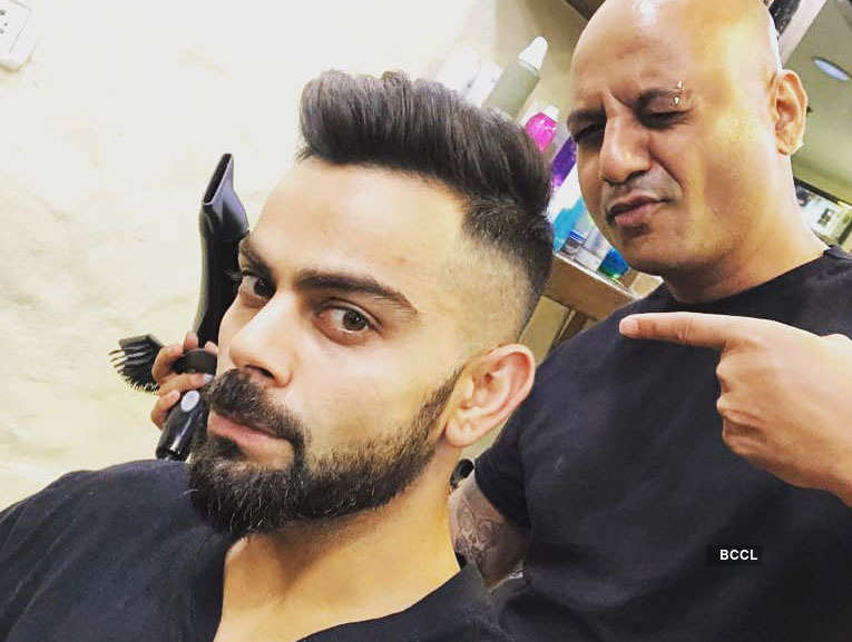 Virat Kohli and other famous cricketers sporting eye-popping hairstyles
