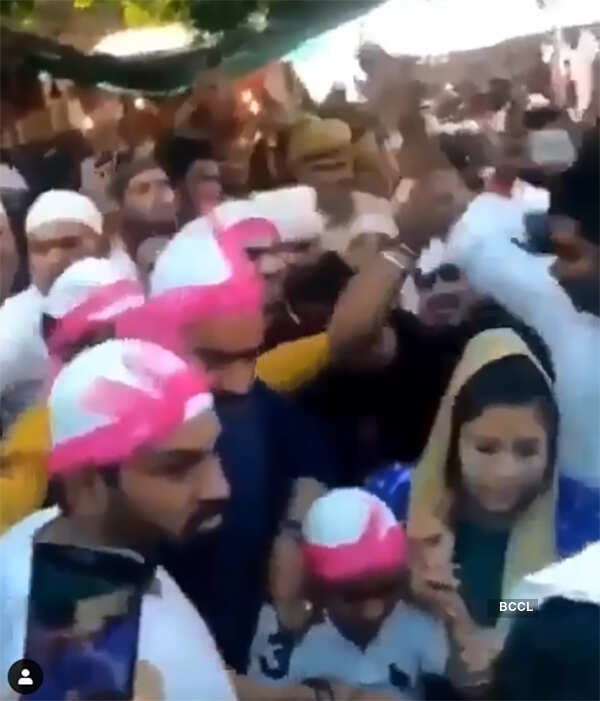 Ajay Devgn & son Yug pictures