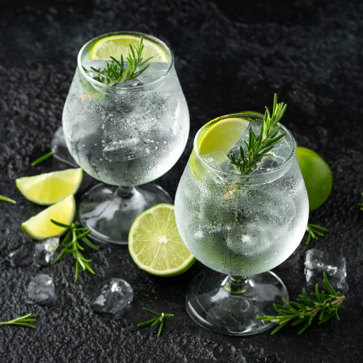 Gin and Tonic Cocktail