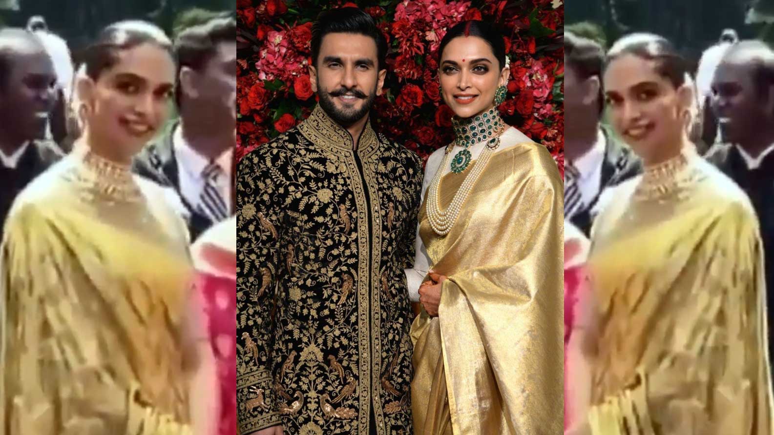 Deepika Padukone repeats her wedding reception sari and we can't stop ...