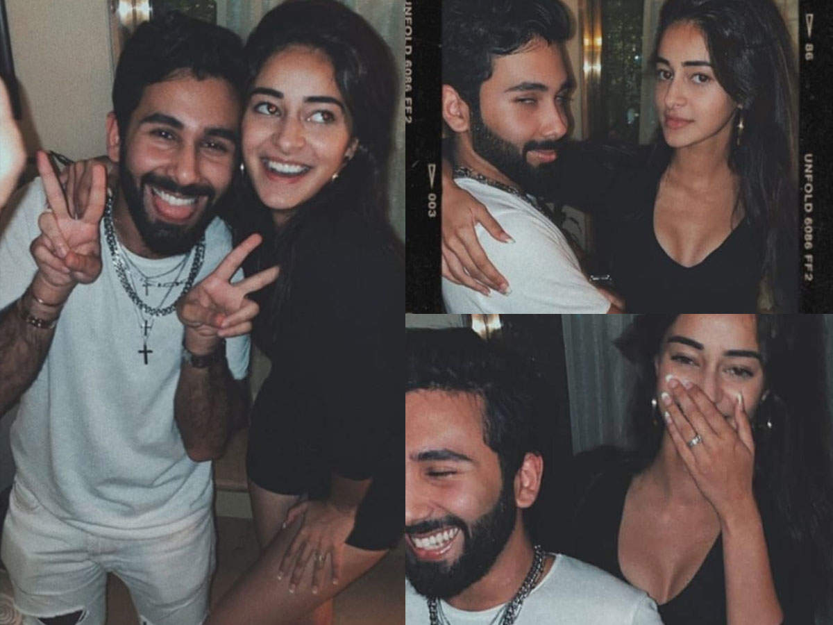 Ananya Panday parties it up with her pal