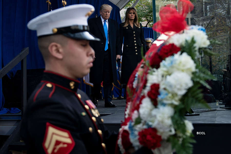 Trump honours veterans at 100th anniversary of NY parade