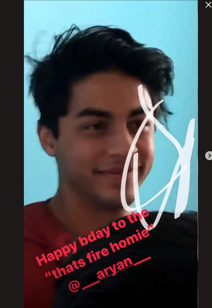 Aryan Khan’s friends share cool unseen photos to wish the hunk on his