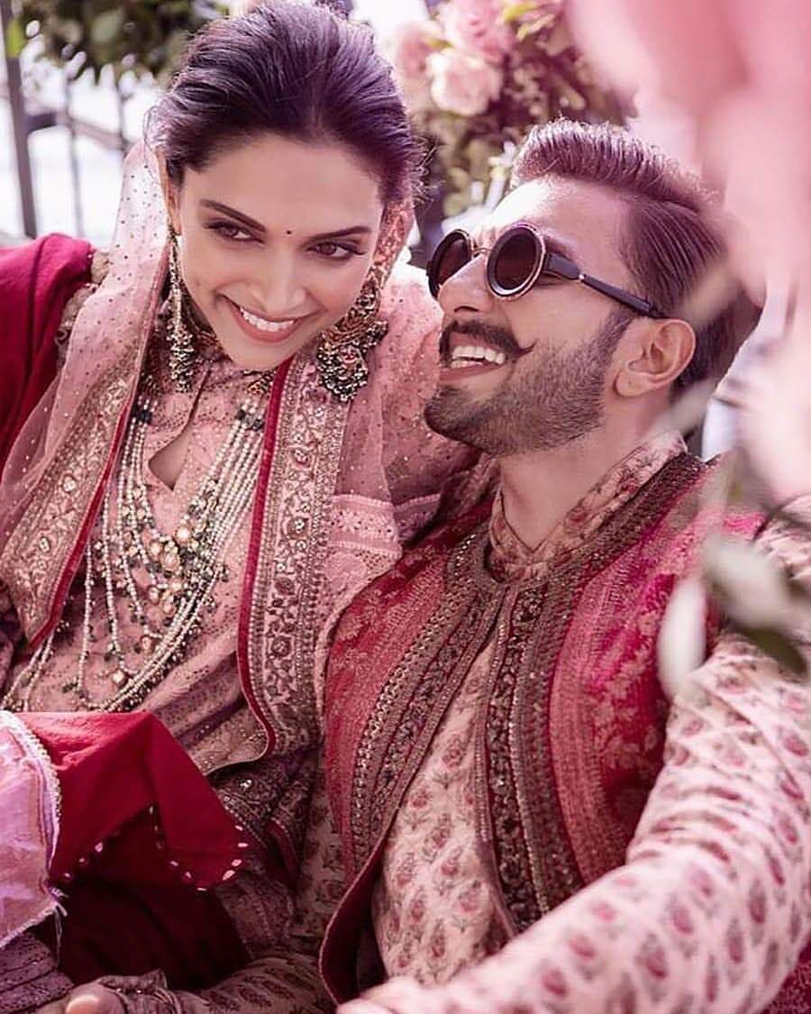 Ranveer Singh-Deepika Padukone wedding photos.