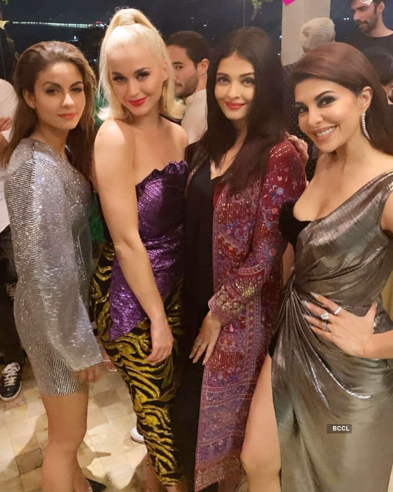 Inside pictures from Karan Johar's star-studded party for popstar Katy Perry