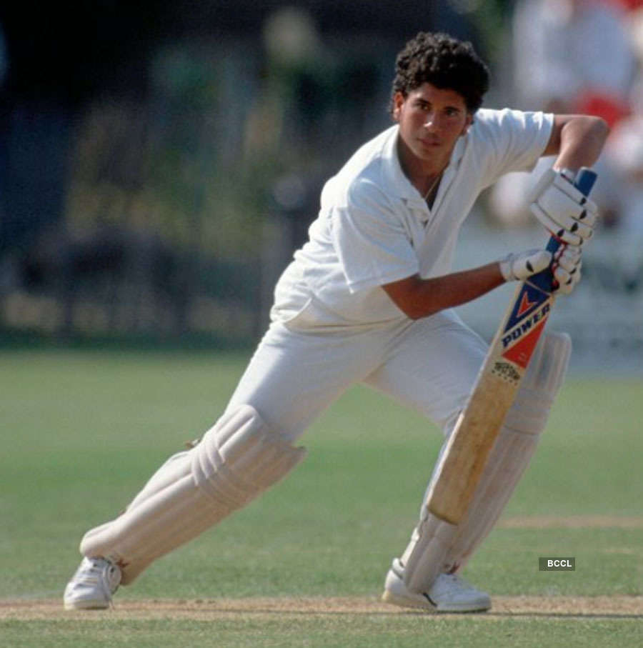 Sachin Tendulkar makes his international debut on this day 30 years ago