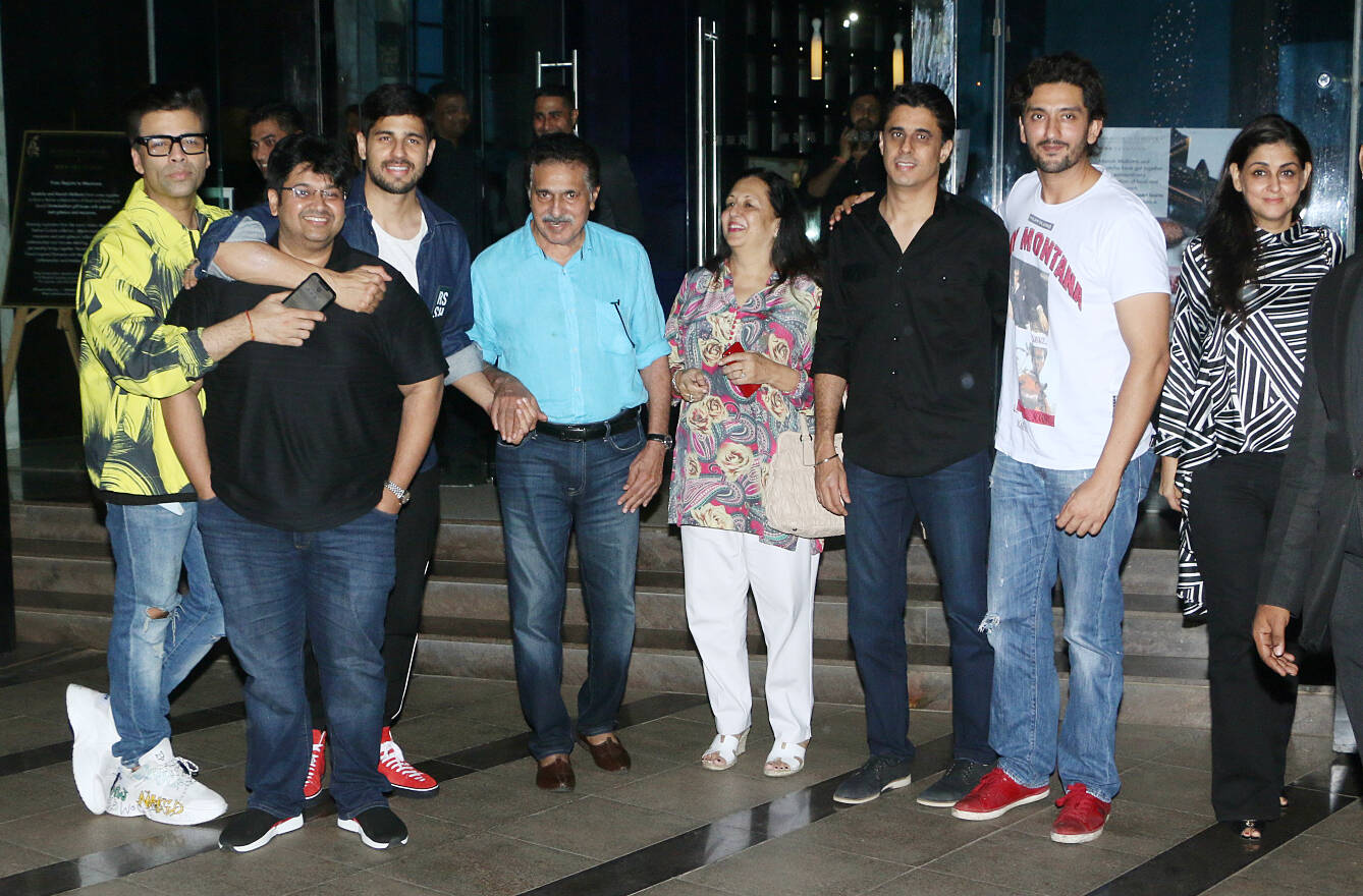 Photos Karan Johar Bonds With Sidharth Malhotra And His Family Over Dinner Hindi Movie News Times Of India photos karan johar bonds with sidharth