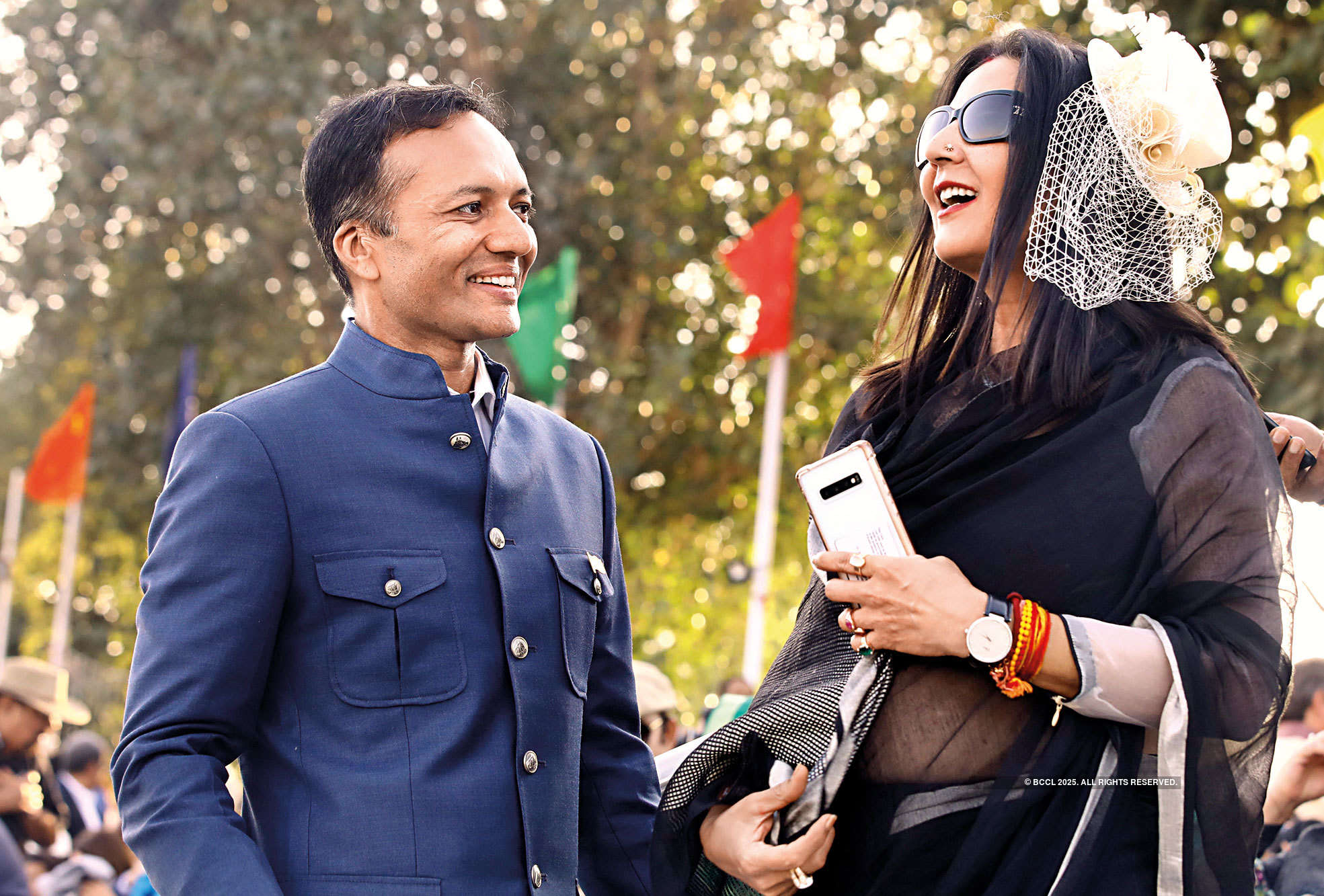 Naveen Jindal and Neelam Pratap Rudy