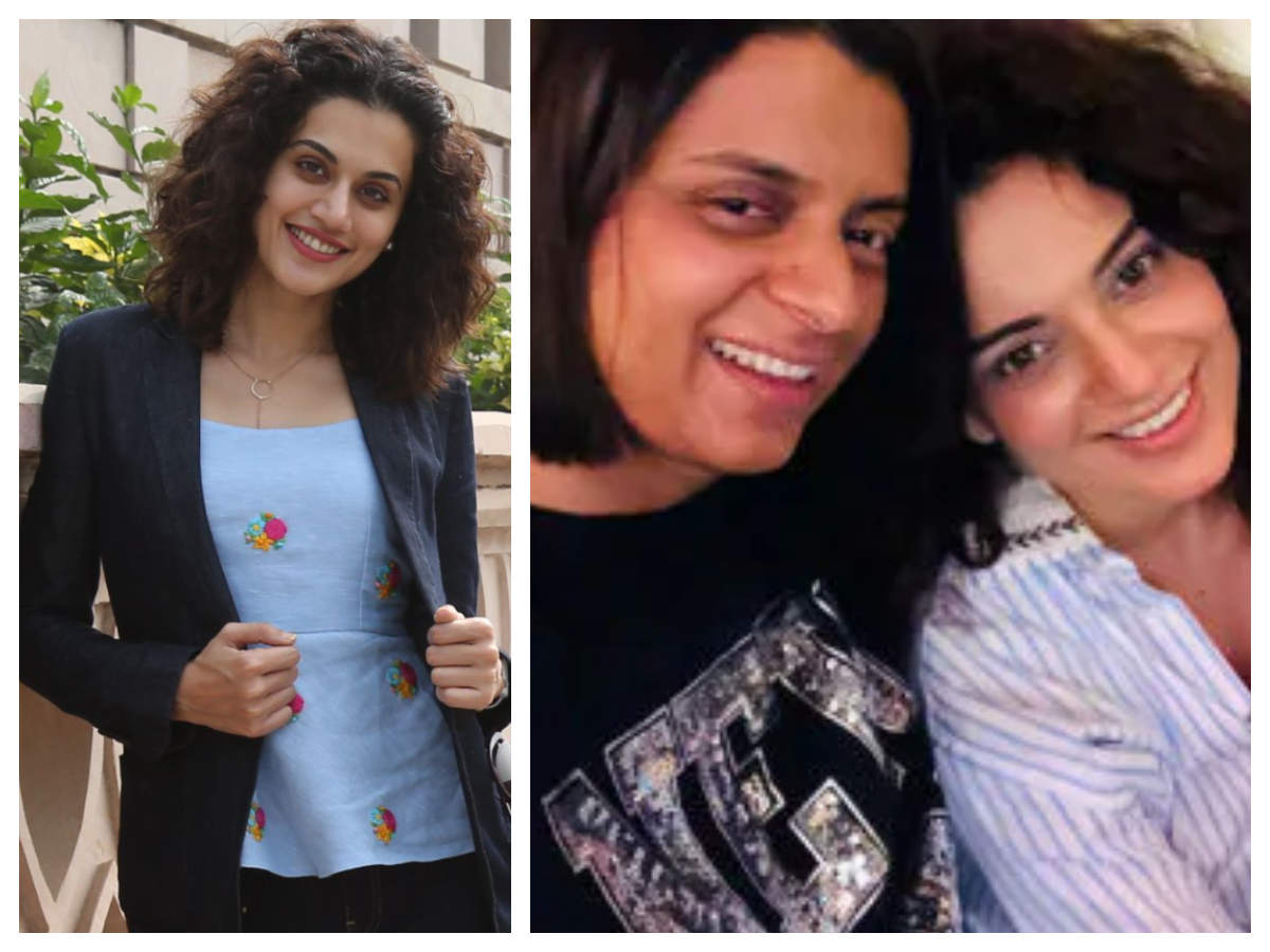 THIS is what Taapsee Pannu has to say about Kangana Ranaut and Rangoli Chandel