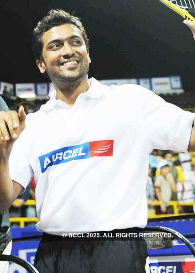 Surya at Chennai Open 2011