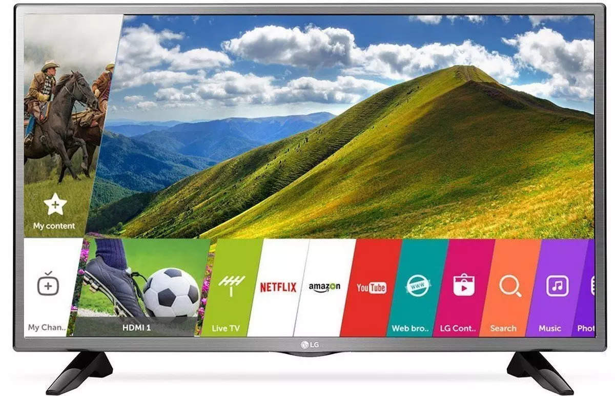 regelmatig vleugel vrek LG 80 cm (32 Inches) 32LJ573D HD Ready LED Smart TV (Mineral Silver) Online  at Best Prices in India (24th Jan 2022) at Gadgets Now