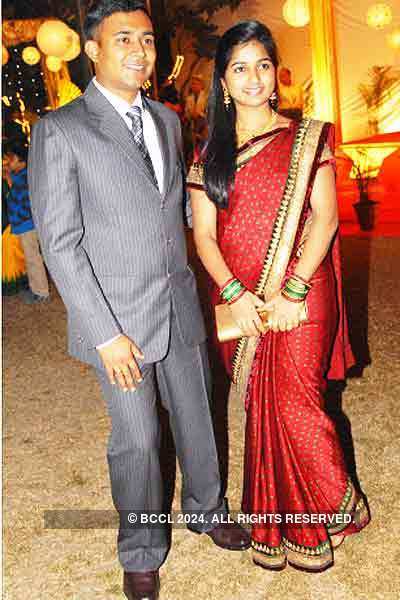 Sandeep & Aishwarya's wedding reception