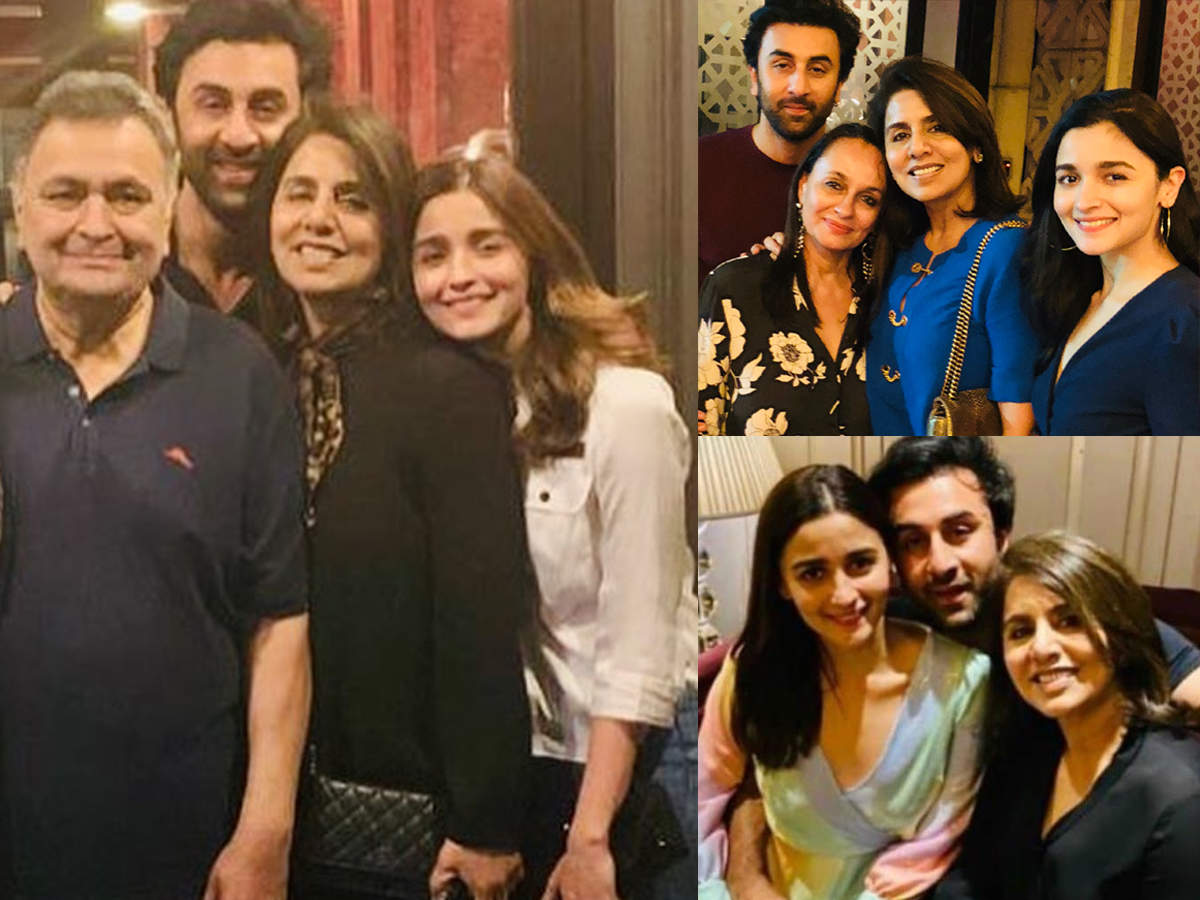 Alia Bhatt is giving us the Kapoor Bahu feels in these pictures with future mother-in-law Neetu Kapoor | The Times of India