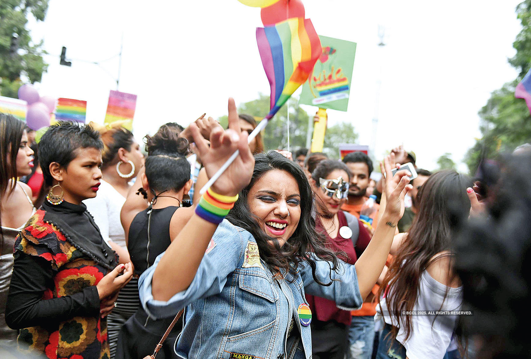 Delhi marches with pride for equal rights | Events Movie News - Times ...