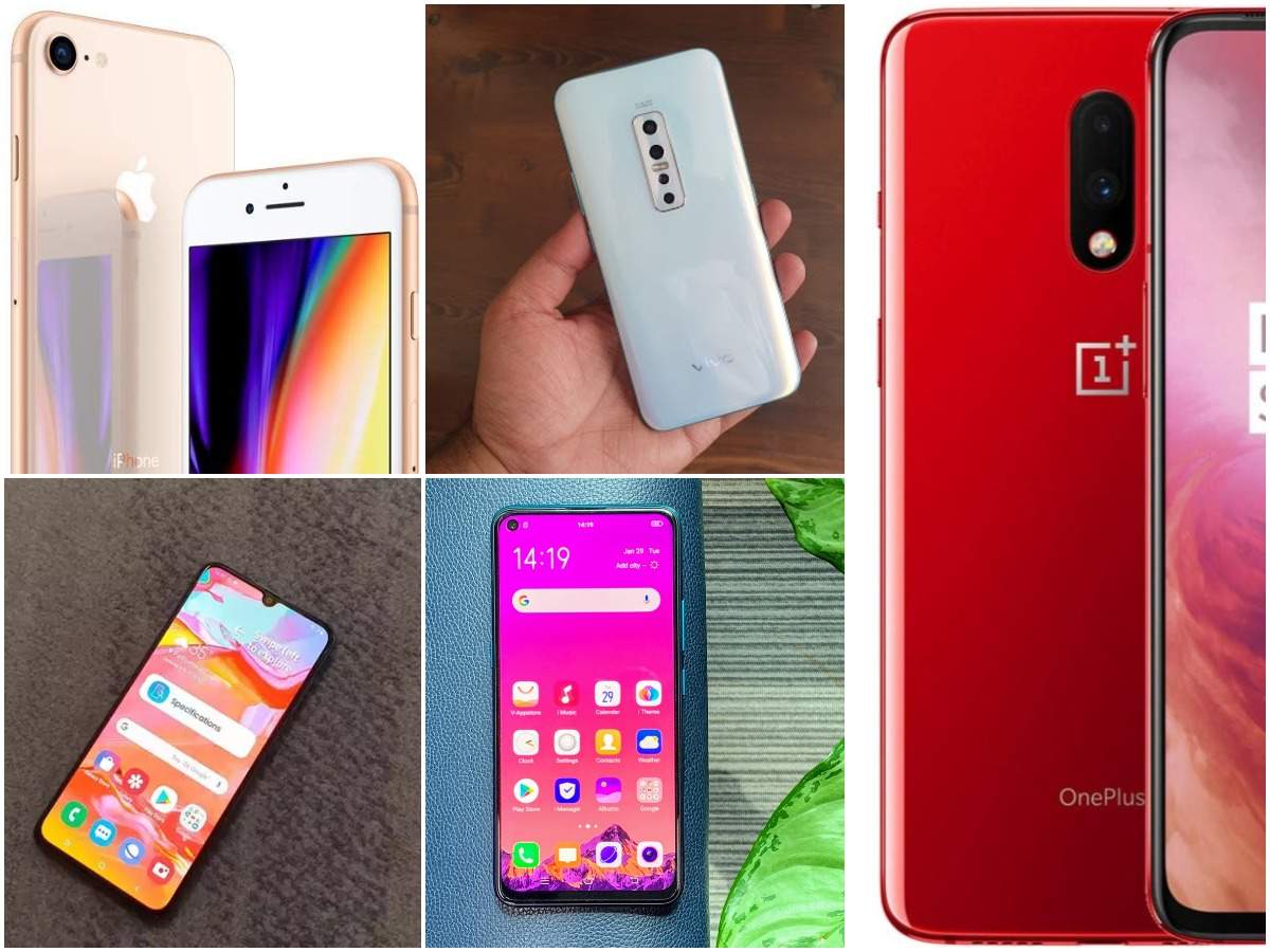 23 topend and midrange phones from Apple, Samsung, OnePlus, Xiaomi