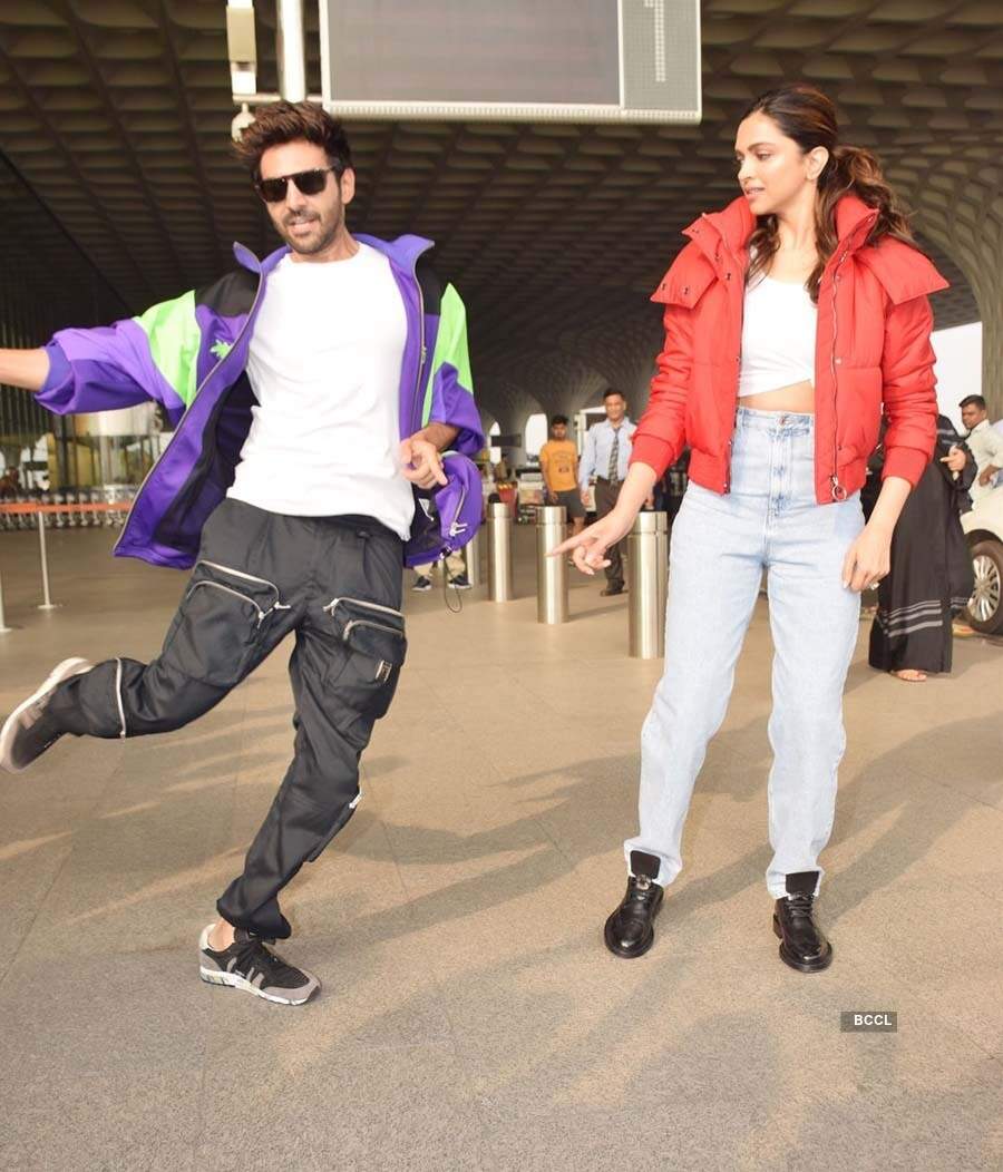 Deepika Padukone and Kartik Aaryan