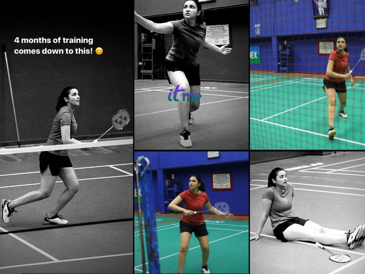 ​Saina Nehwal biopic: Parineeti Chopra takes centre court to put her badminton skills to the test