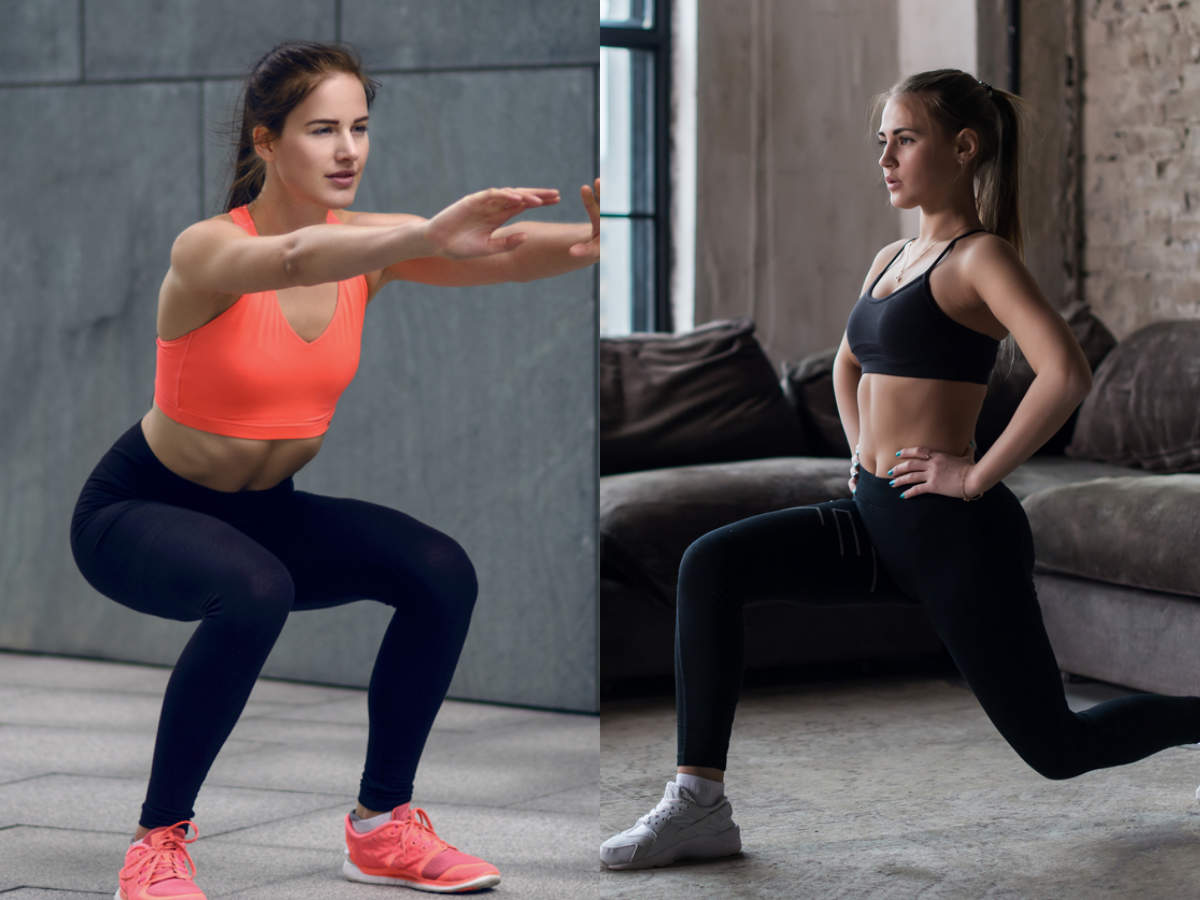 lunges before and after
