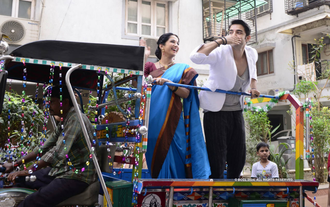 Rohit Suchanti and Poorva Gokhale shoot in Ahmedabad