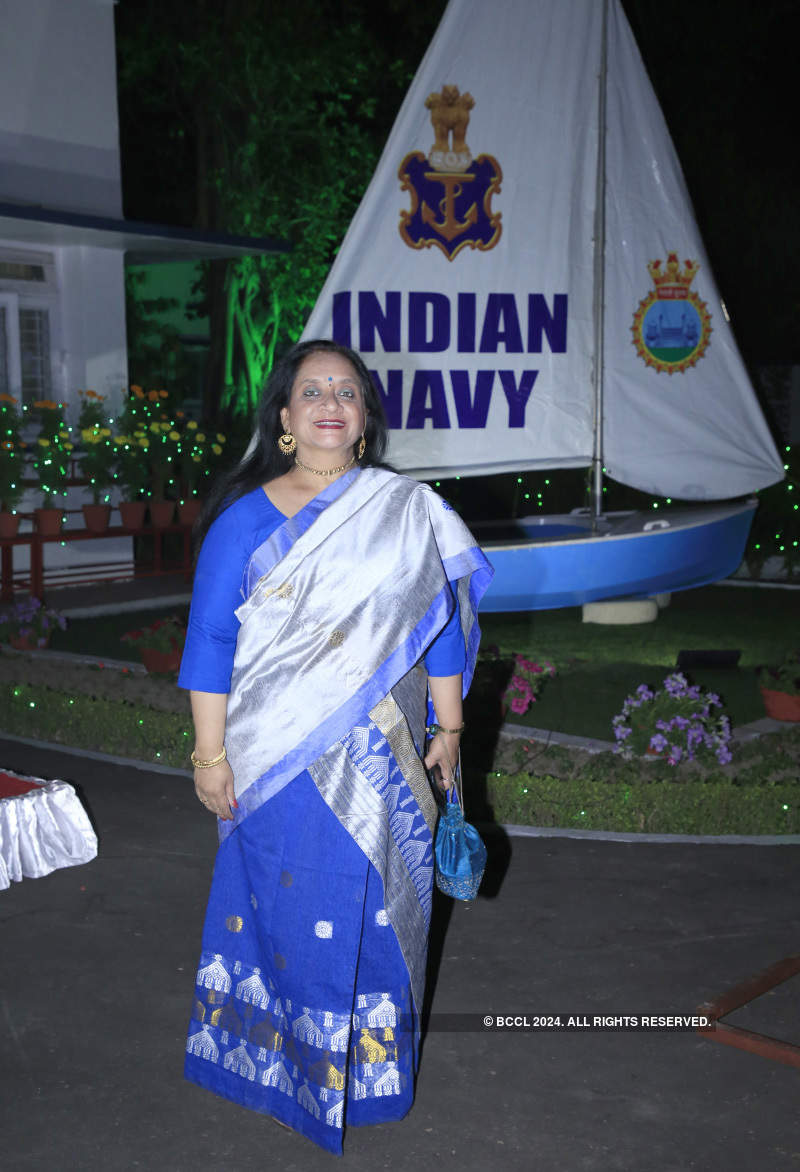 Navy officials and other dignitaries came together to celebrate Indian Navy Day