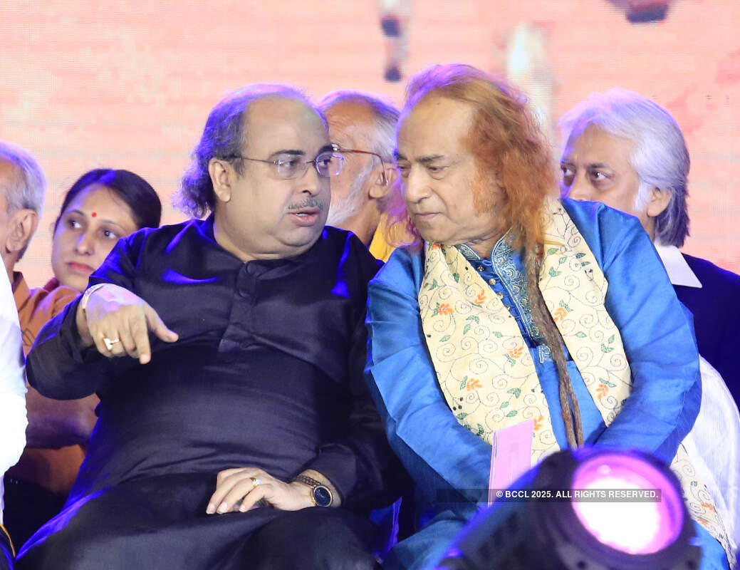 Tejendra Narayan Majumdar and Ashish Khan