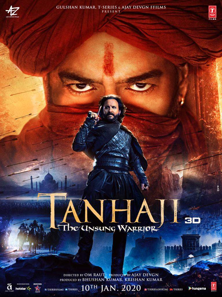 Tanhaji - The Unsung Warrior': The makers share new posters ...