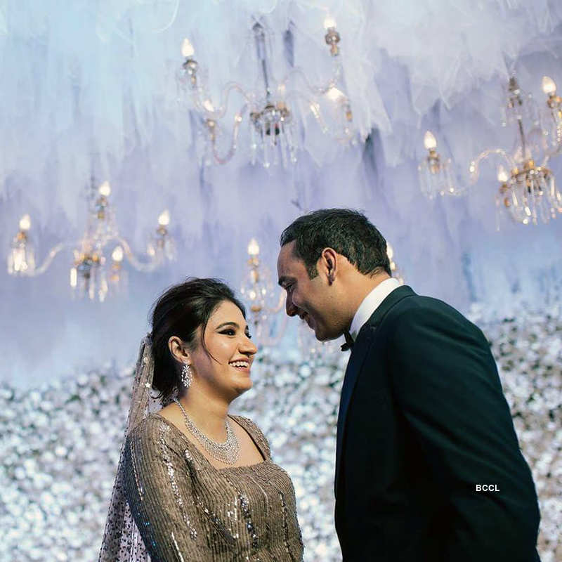 New pictures from Sania Mirza's sister Anam Mirza and Asad's wedding party