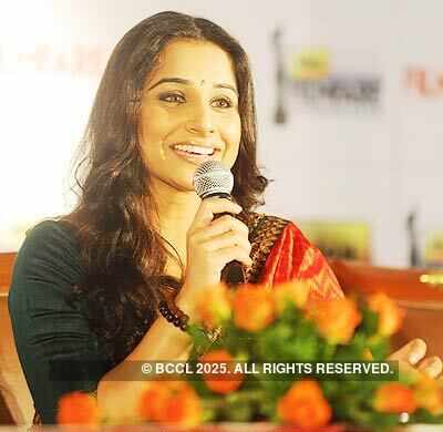 Vidya @ Filmfare press meet
