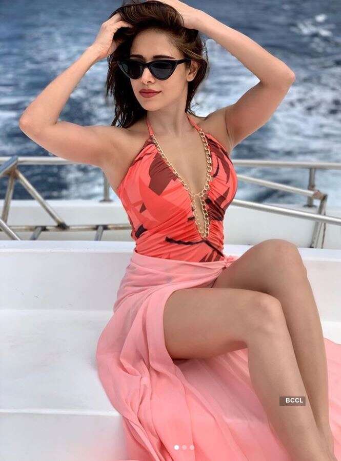 Holiday pictures: Nushrat Bharucha relishes 'Floating Breakfast' in Maldives