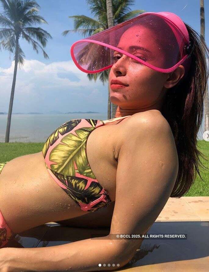 Holiday pictures: Nushrat Bharucha relishes 'Floating Breakfast' in Maldives