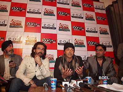 Bobby promotes 'Yamla Pagla Deewana'