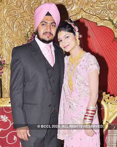 Satvinder and Simrat's reception party