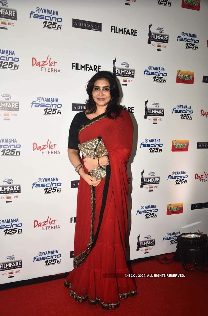 66th Yamaha Fascino Filmfare Awards South 2019: Red Carpet