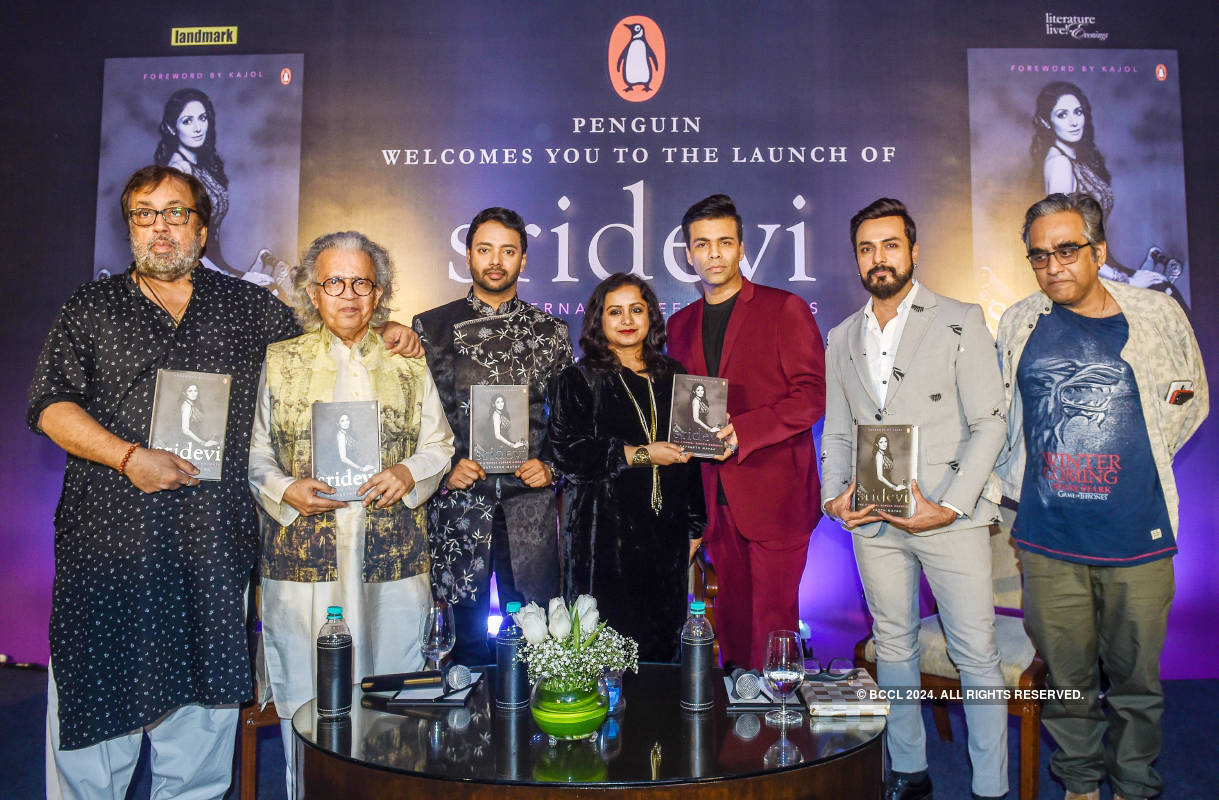 Sridevi- The Eternal Screen Goddess: Book launch