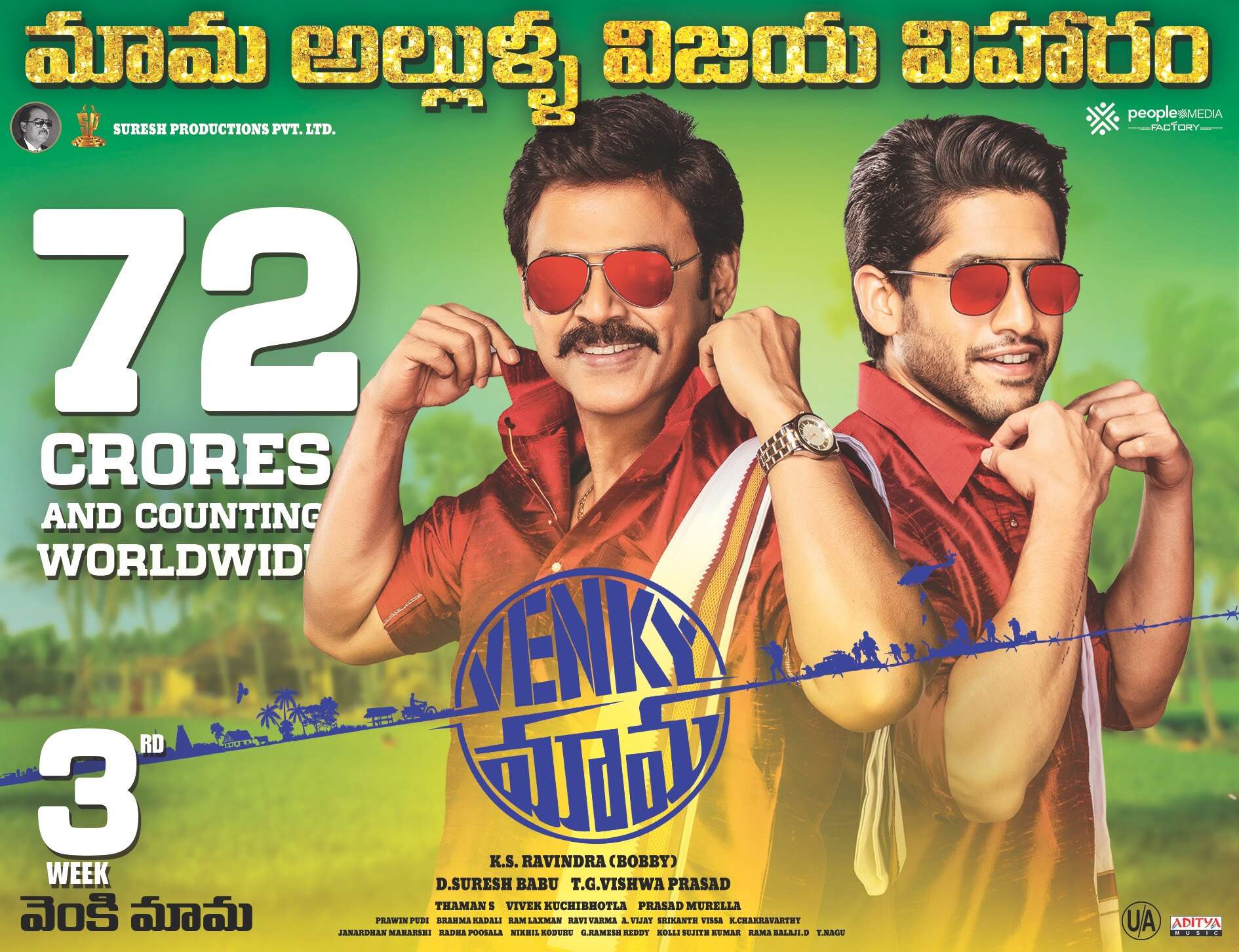 Venky Mama Box Office Venkatesh And Naga Chaitanya Starrer Turns Into A Profitable Venture Telugu Movie News Times Of India