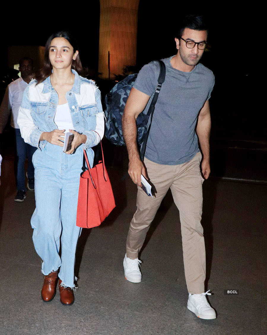 Bollywood couple Alia Bhatt and Ranbir Kapoor fly to Bangkok for New Year celebrations