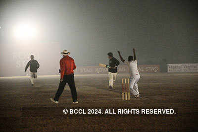 Day night cricket at MB Club