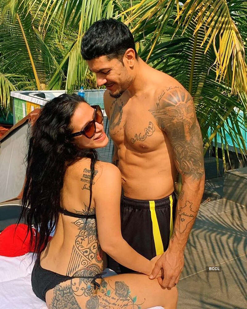 Krishna Shroff and Eban Hyams pictures