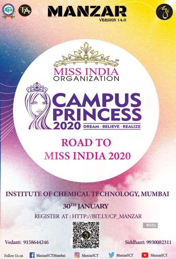 Campus Princess 2020 auditions at Institute of Chemical Technology