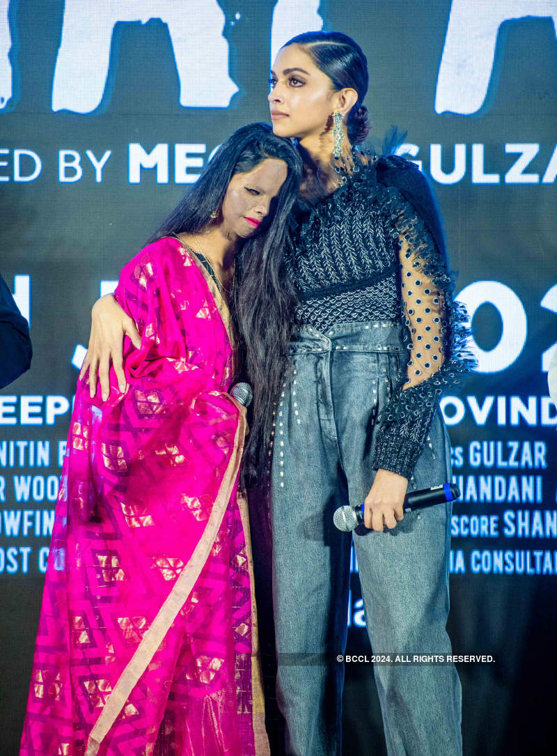 Emotional Deepika Padukone couldn’t hold back her tears at ‘Chhapaak’ song launch