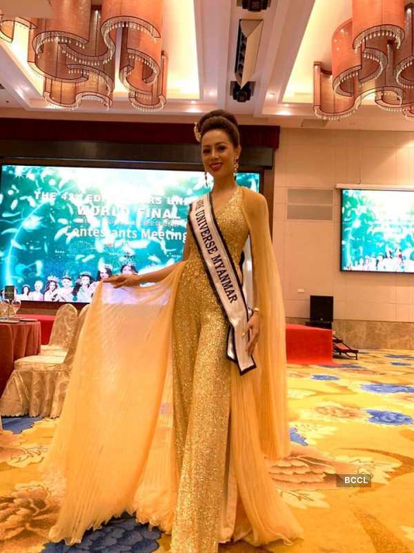 Honey Cho of Myanmar crowned Mrs. Universe 2019