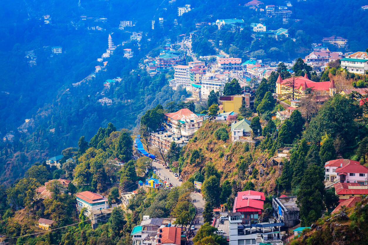 mussoorie tourist places in winter