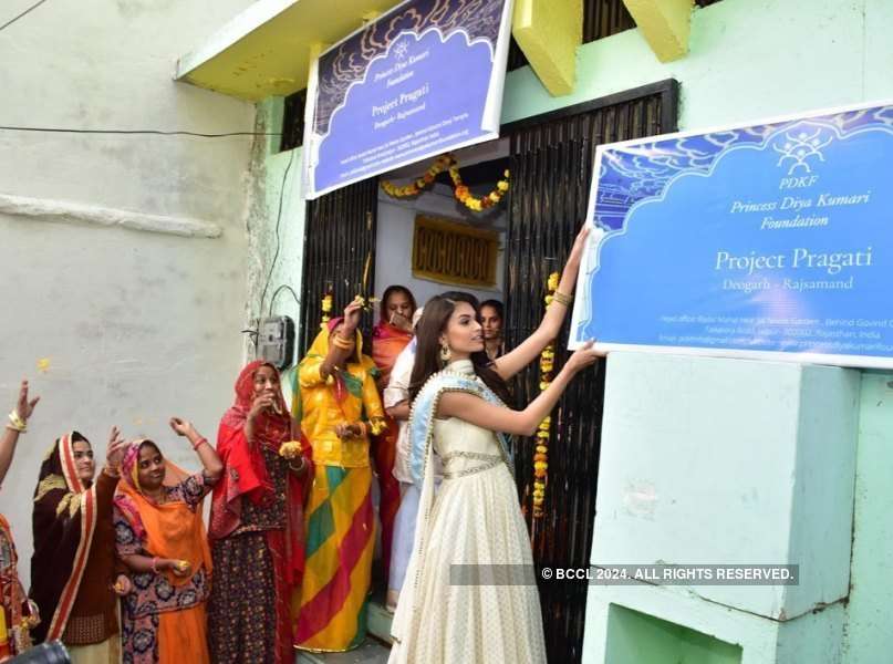 Suman Rao inaugurates her Second center of Project Pragati