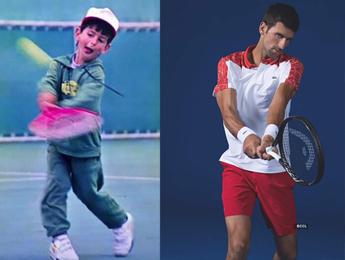 Famous tennis stars: Then and now